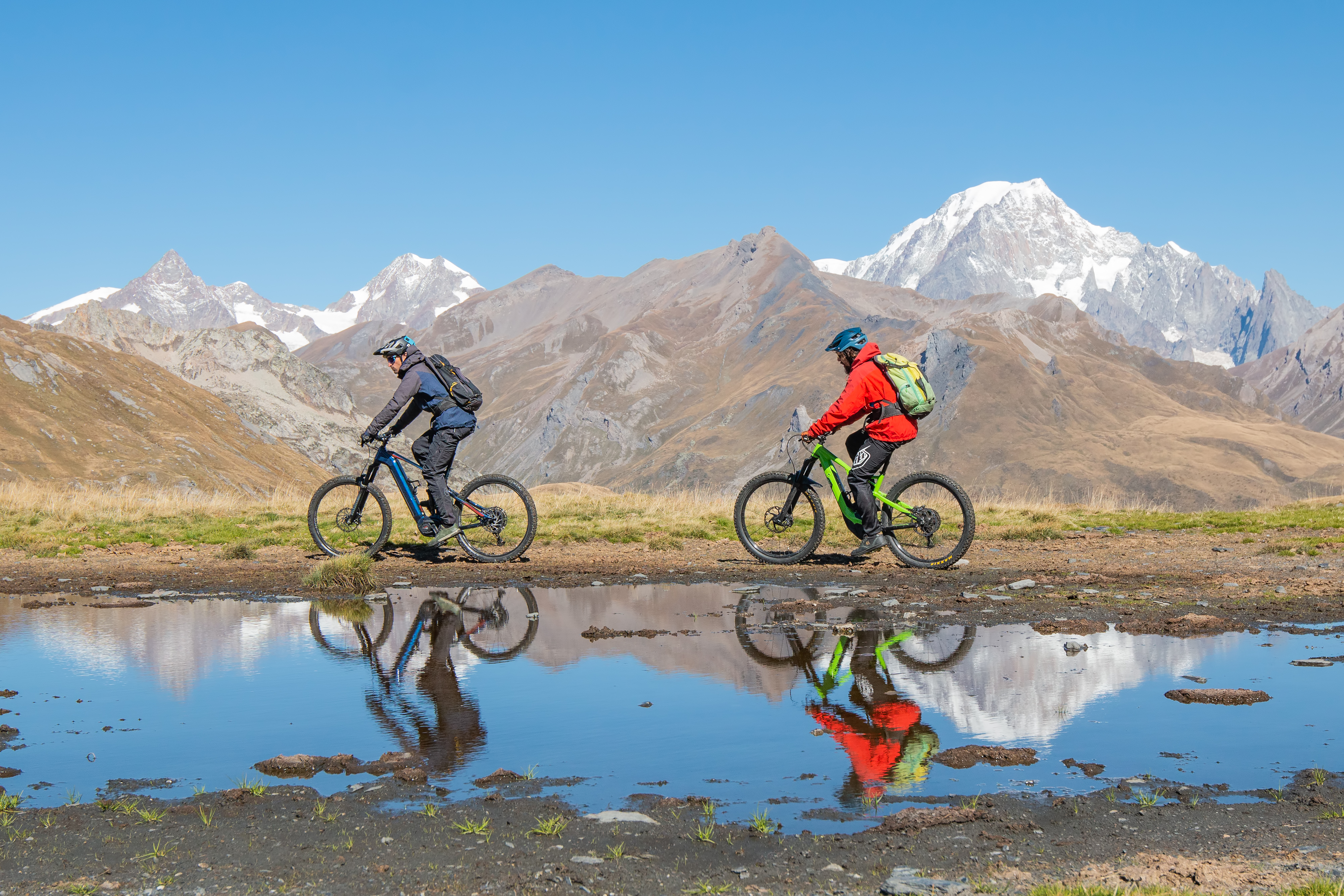 Percorso transfrontaliero bike La Thuile-La Rosière