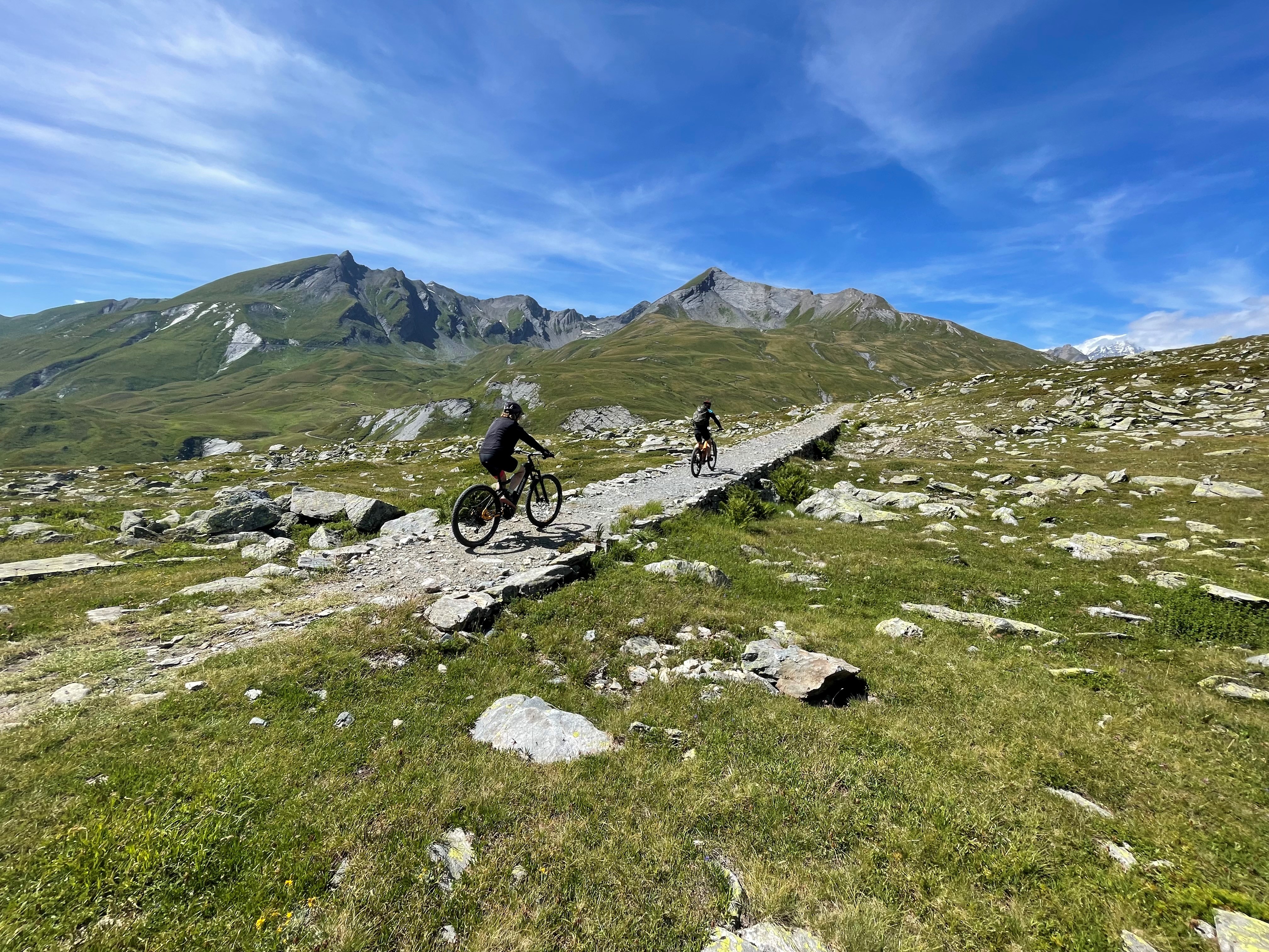 Percorso transfrontaliero bike La Thuile-La Rosière