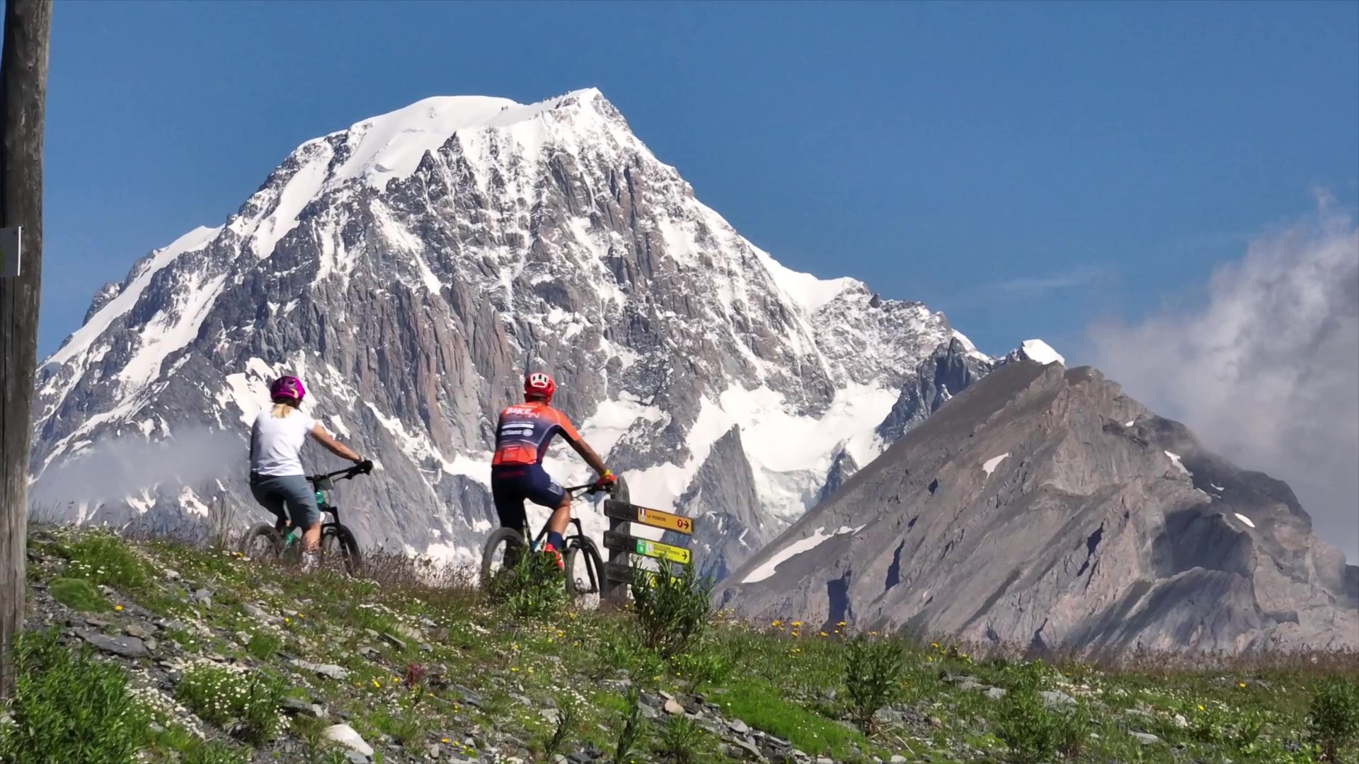 Percorso transfrontaliero bike La Thuile-La Rosière